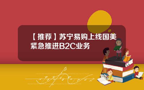 【推荐】苏宁易购上线国美紧急推进B2C业务