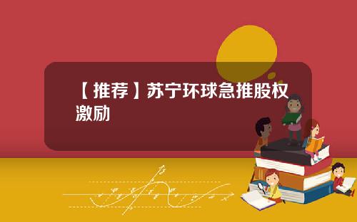 【推荐】苏宁环球急推股权激励