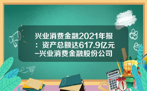 兴业消费金融2021年报：资产总额达617.9亿元-兴业消费金融股份公司