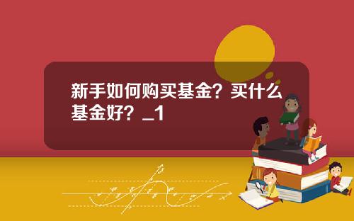 新手如何购买基金？买什么基金好？_1