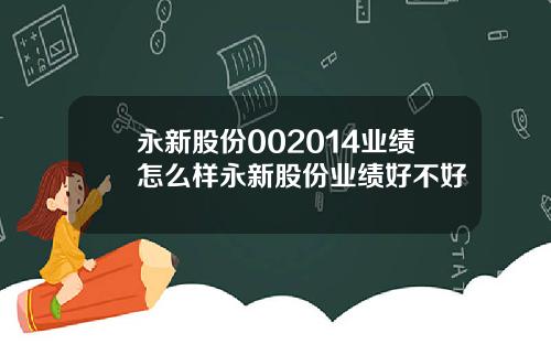 永新股份002014业绩怎么样永新股份业绩好不好