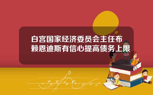 白宫国家经济委员会主任布赖恩迪斯有信心提高债务上限