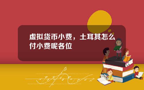 虚拟货币小费，土耳其怎么付小费呢各位