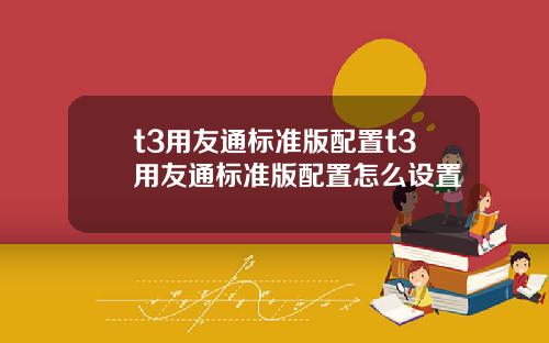 t3用友通标准版配置t3用友通标准版配置怎么设置