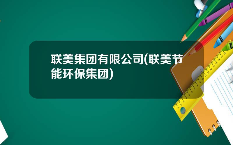 联美集团有限公司(联美节能环保集团)